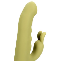  Loveline Vibro Rabbit Rotatif Greenbit 14 x 4cm